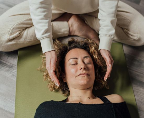 Concept of clear mind and focused energy